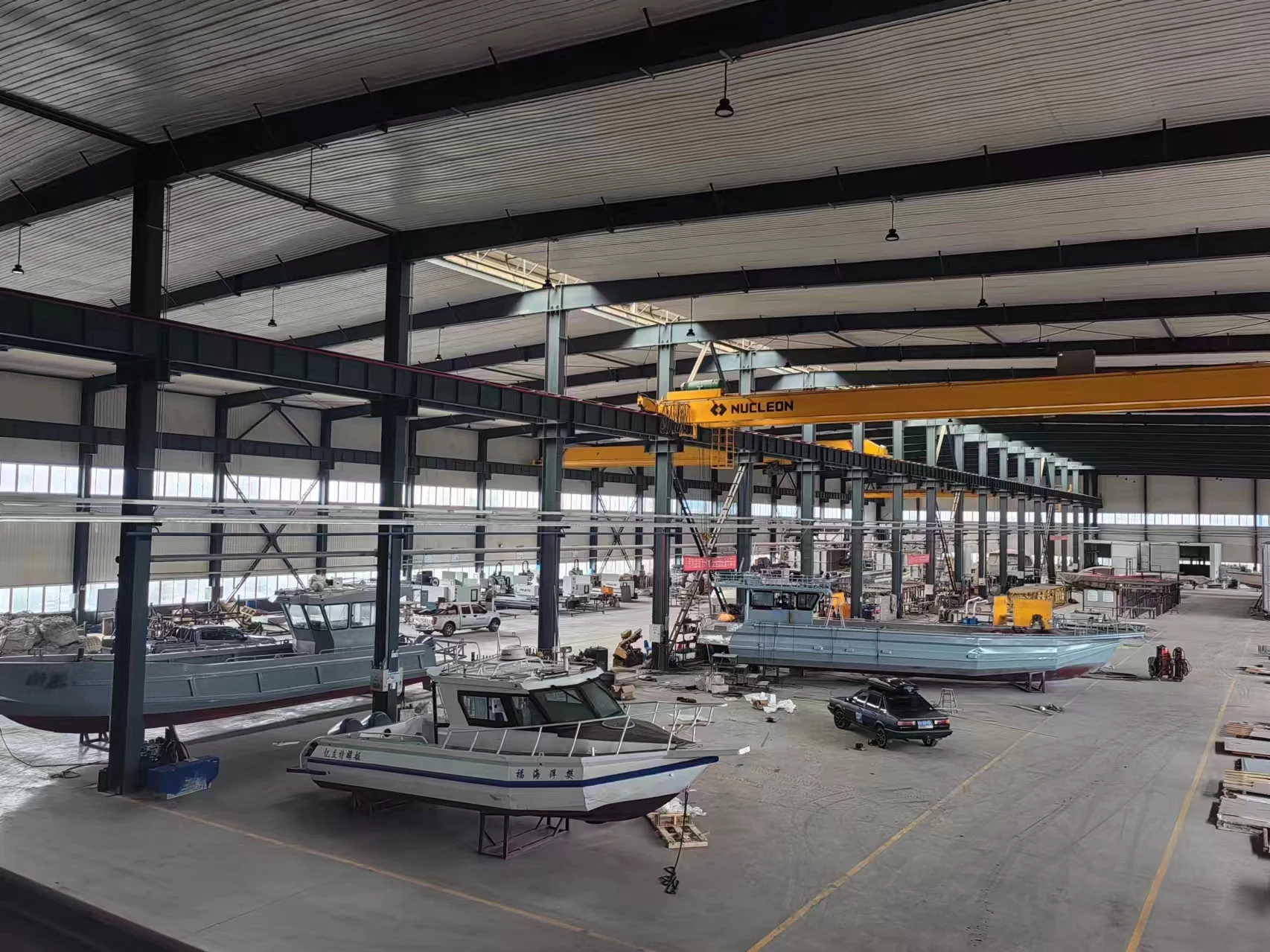 Manufacturer Direct Sales 7.5m length High-Quality Aluminum Alloy Yacht/ Boat For Sea Sailing