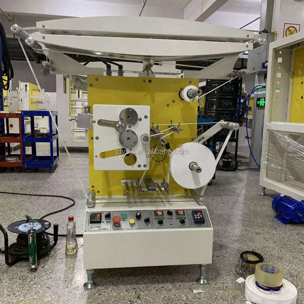 JR-1502 China Manufacturers High Speed 2 Colors Fully Automatic CI Flexo Label Printing Machine For Cotton Tape, Paper