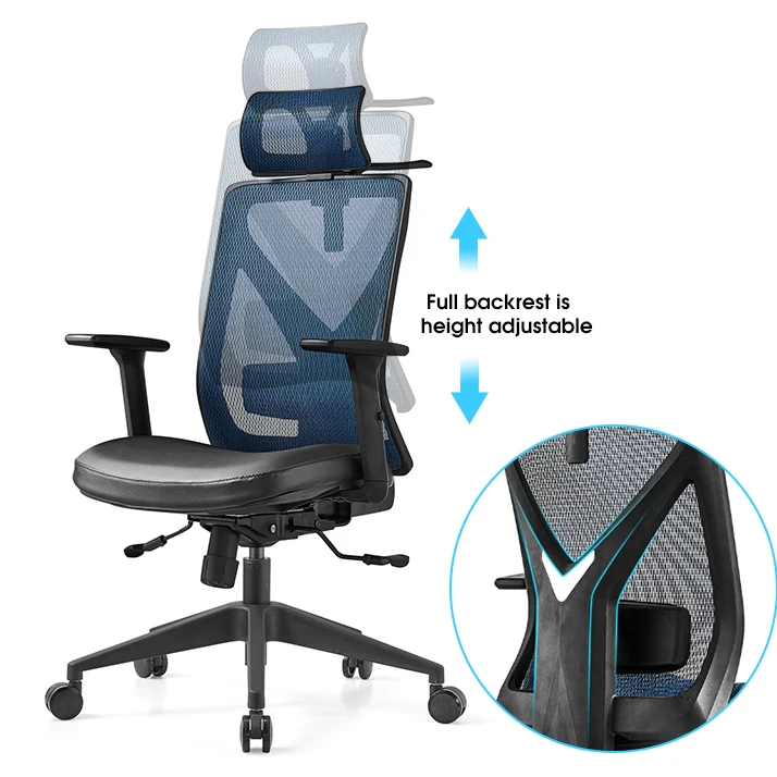 Best Price ergonomic design full mesh chair high back executive office chair passed BIFMA standard