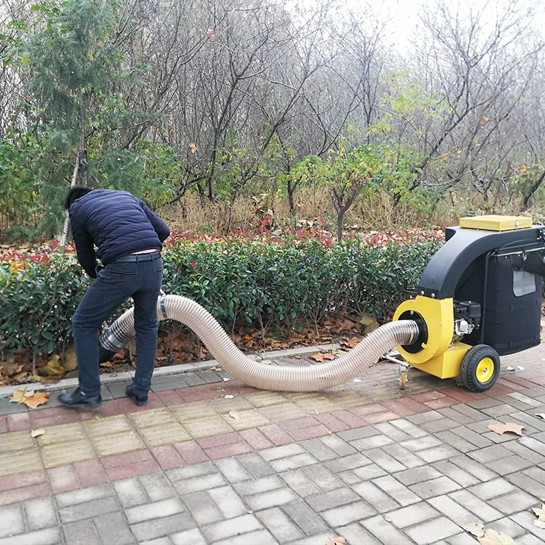 Self Propelled Chipper Vacuum Leaf/debris Collector Push Leaves Tool for Lawn Garden Outdoor