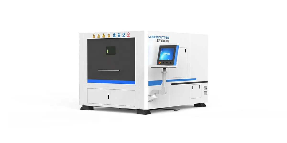  SF1313G производство выставочных продуктов CNC алюминиевый волоконный станок для лазерной резки листового металла