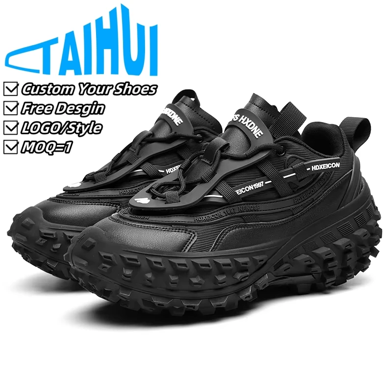 Men Women Outdoor Casual Sneakers Sports Shoes Designer Sneaker Increase thickness Chunky shoes Custom Tire shoes Manufacture