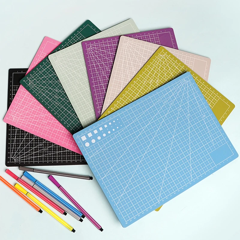 Large Format A2 Sky Blue Cutting Mat Manual DIY Tool