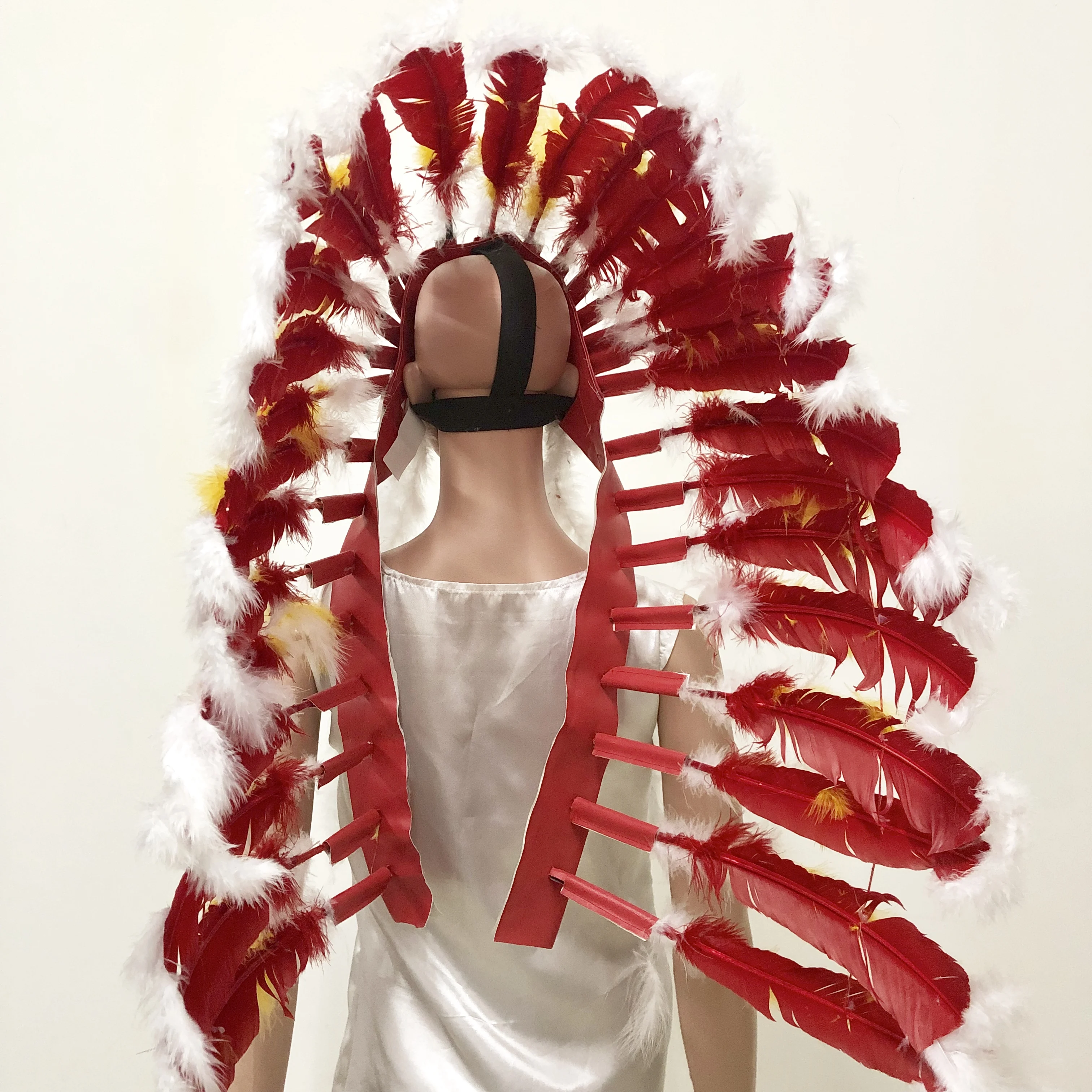 Indian Festival Feather Headdress for Sale Party Festival Celebration Headdress Carnival Headpiece Headgear Halloween