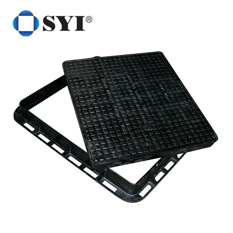 En124 B125 C250 D400 805*600 круглый чугун с системой замка и крышкой