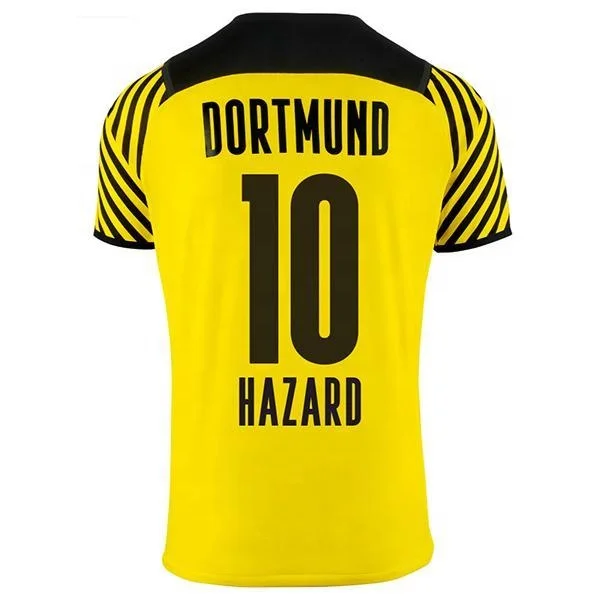 dortmund soccer jersey Borussia 21 22 fourth 4th 2021 2022 home football shirt HAALAND REUS SANCHO men uniform+ kids kit