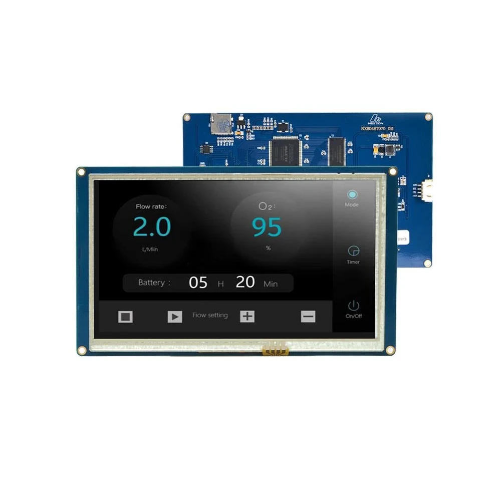 7 inch LCD Display Module HMI Intelligent Resistive Touch Screen TFT For Raspberry Pi