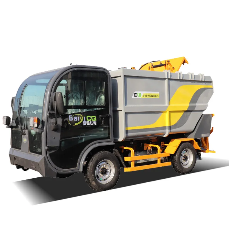 Baiyi L35 Source Factory Hot Sale 3.5CBM Garbage Capacity Garbage Truck