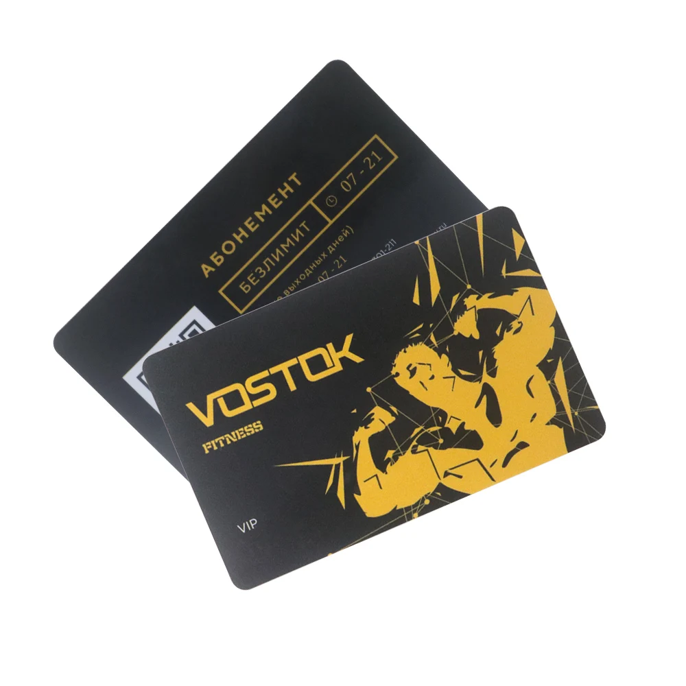Custom Qr Code Pvc Gift Card Luxury Loyalty VIP Membership Card Plastic Business Cards With Logo
