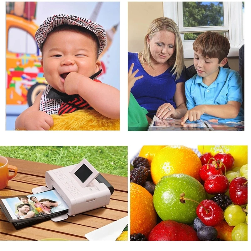 RP-108 фотобумага 100*148 мм (6 дюймов) добавляет 2 картриджа для принтера Can-on Selphy CP800 CP910 CP1200 CP1300