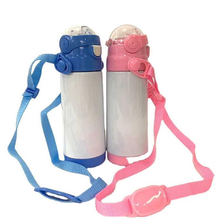 Заводская цена нержавеющая сталь с двойными стенками 12 унций чашка sippy белые заготовки «сделай сам» сублимационная Изолированная Тепловая пресс Детская