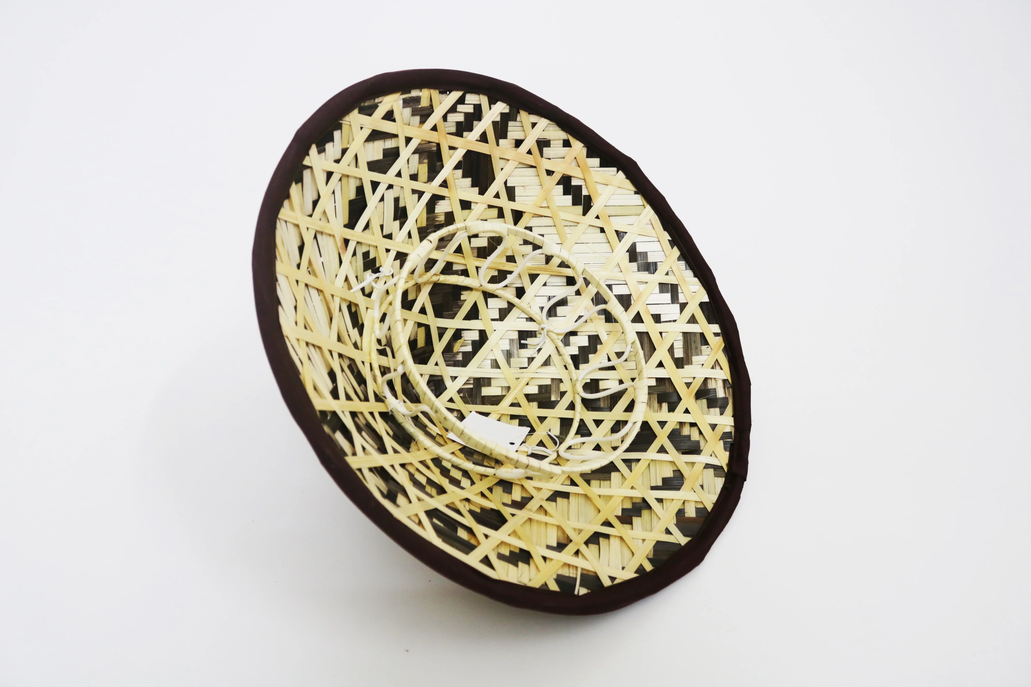 
Straw hats vietnam wind waterproof natural bamboo farmers straw hat panama straw hat for sale (one size) 