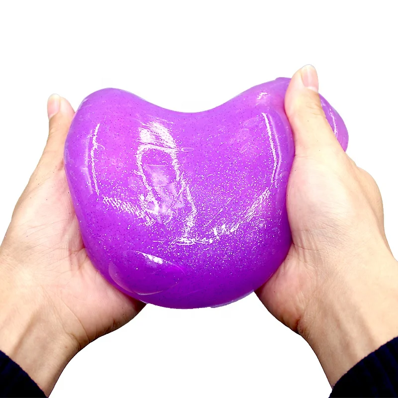 SISLAND Jiggle slime jar DIY cake and shake slime Fluffy Silk Slime Stretchy Safe for kids gifts for Girls and Boys