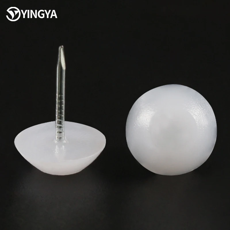 ABS Plastic Non-Slip Silent Slider Glider Nail Nylon Protector for Furniture Feet Leg/Skid Tile Floor Foot Protection