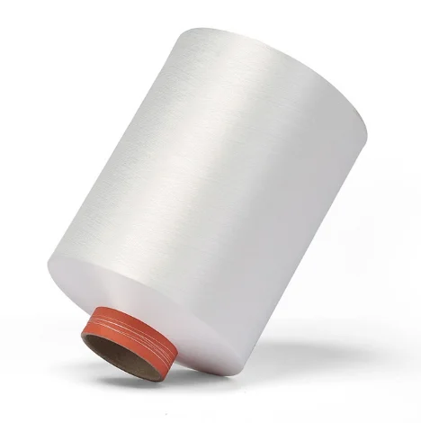 nylon 6 DTY 70 Denier raw White thread for knitting weaving