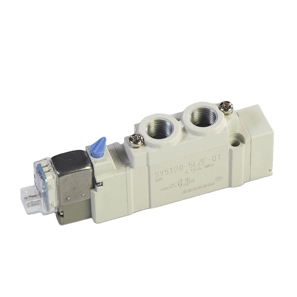 SY3120-5LOU-C4 SY3120-5LOU-C6 Smc Type Controller 24v Cylinder Battery Ball Valve Switch Butterfly Pneumatic Solenoid Valve