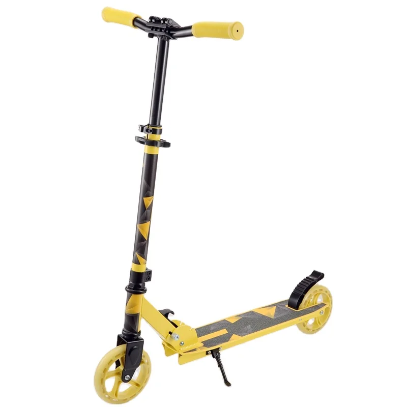 New Arrival 2 PU Wheel Bike Scooter 145 MM  Kick Scooter Folding Portable for Teens