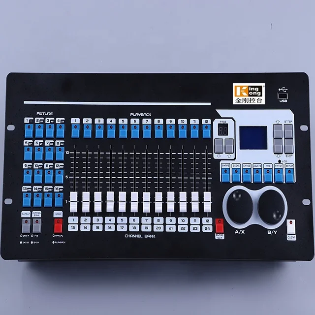 Mini 768 DMX LED Light Controller 12 Watt DMX Light Board Dj Equipment