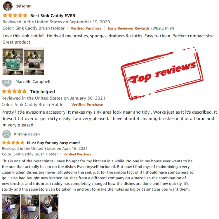 kitchen accessories plastic ABS sink caddy storage organizer soap dispenser sponge holder brush and Dish Cloth Hanger rack