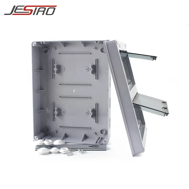 24 way electrical circuit breakers plastic distribution panel box