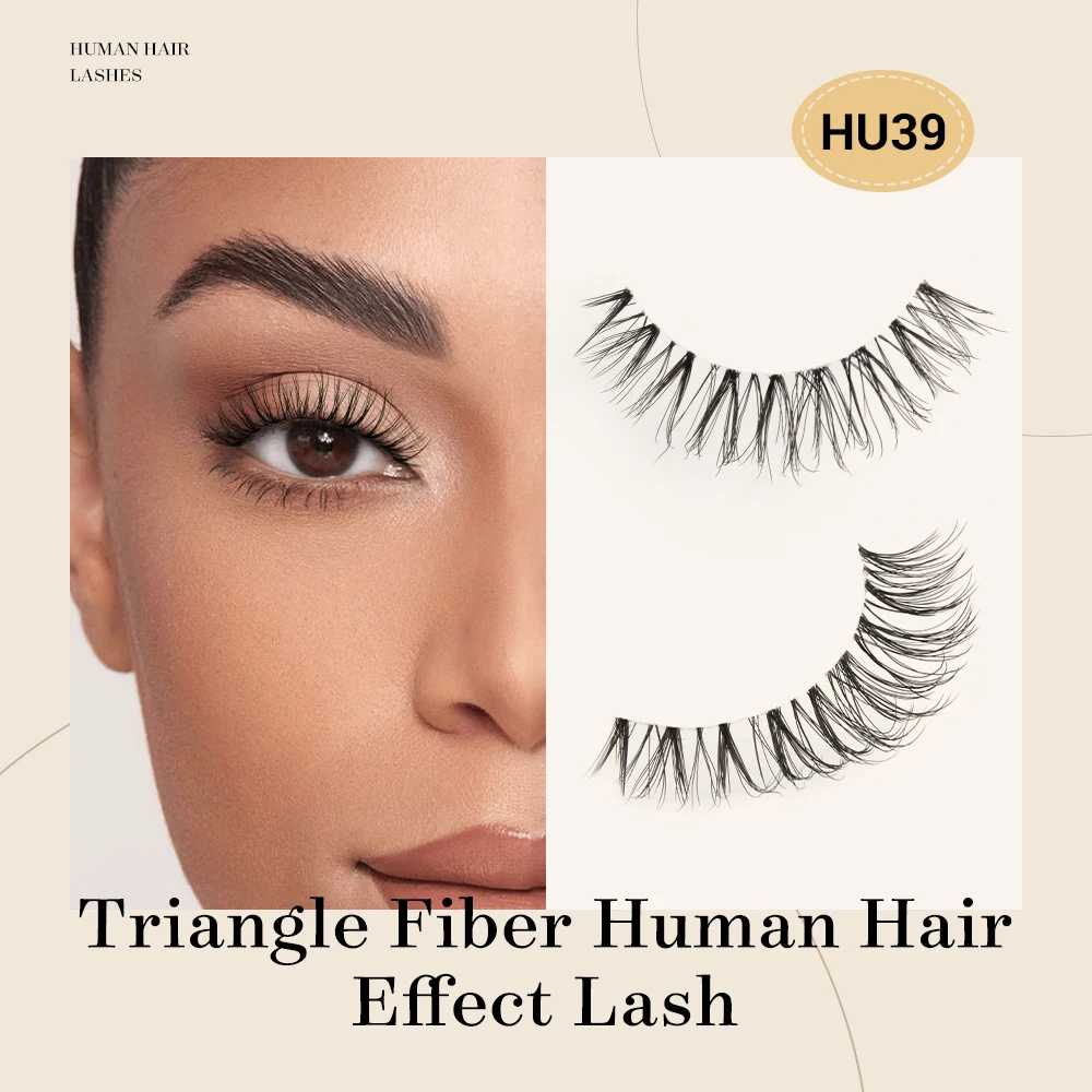 Wholesale Eye Enlargement Wearable Eyelash Synthetic Fibre False Eyelashes Wearable Eyelashes