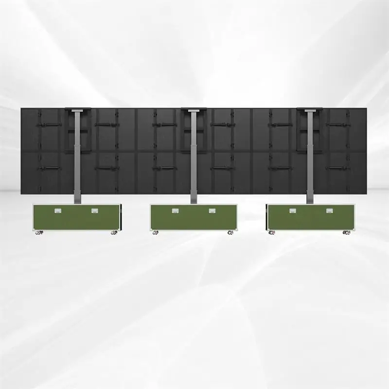 JCT PFC-10M P1.875 портативный чехол для полета светодиодный экран наружная реклама мобильный рекламный щит с гидравлическим подъемом и складыванием