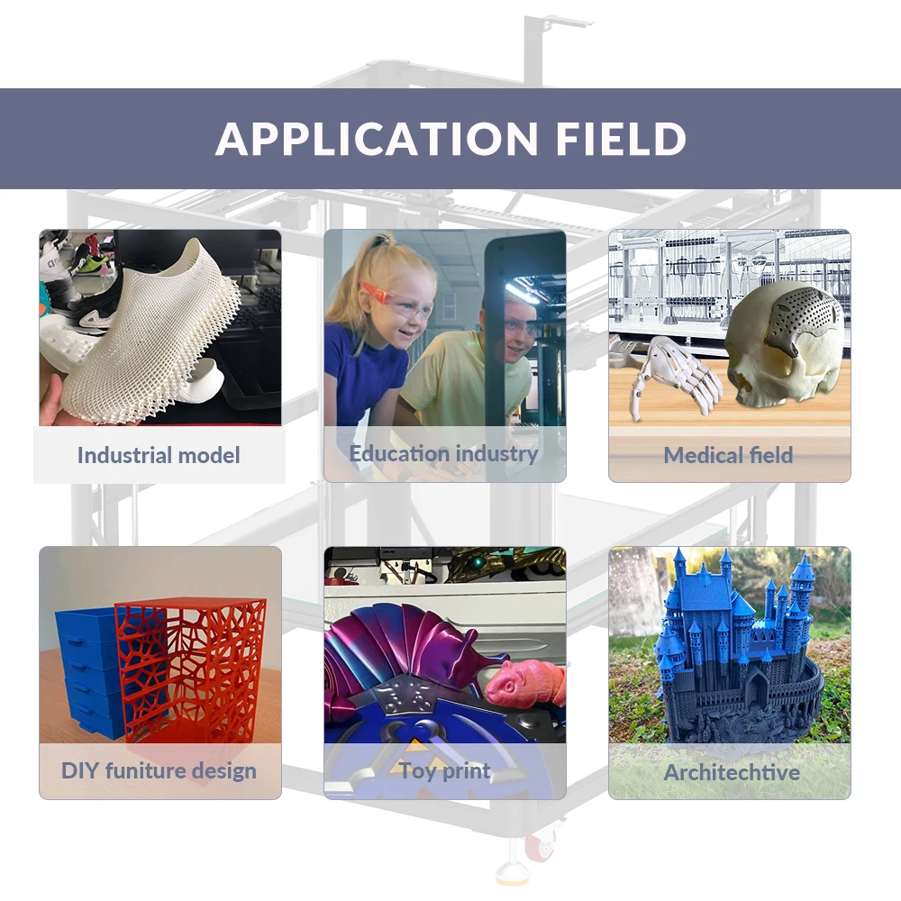 VEHO 1000-16 New Arrival 3d Printer high temperature Silicone heating bed with ball screws Industrial FDM 3d printer free ship