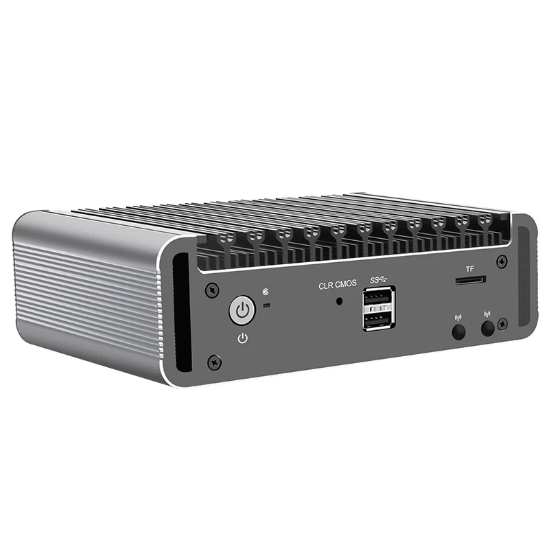 12th Gen In-tel Firewall Mini PC Alder Lake i3 N305 8 Core N200 N100 DDR5 4800MHz 4xi226-V Proxmox Host 2.5G Fanless Soft Router