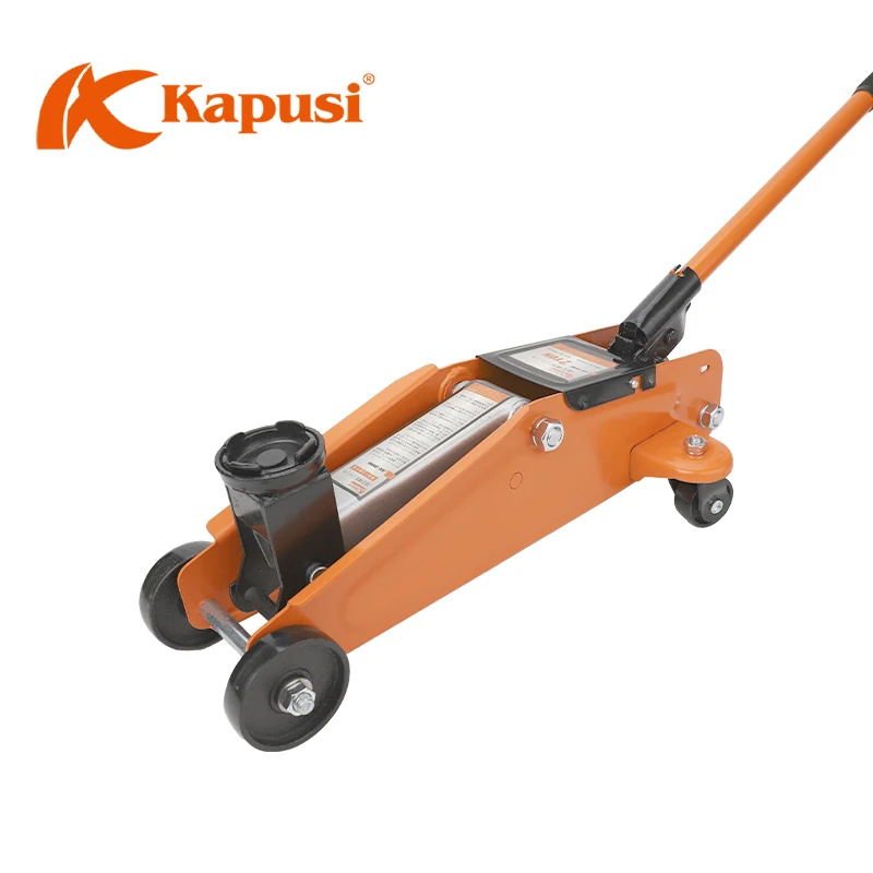 KAPUSI K-0017 2 Ton Hydraulic Floor Trolley Car Jack Mark Scissor Jack with Net Weight 8.5KGS
