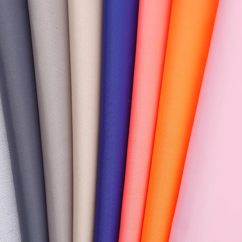 Poly Taffeta plain 210 garment lining good quality 180T taffeta lining
