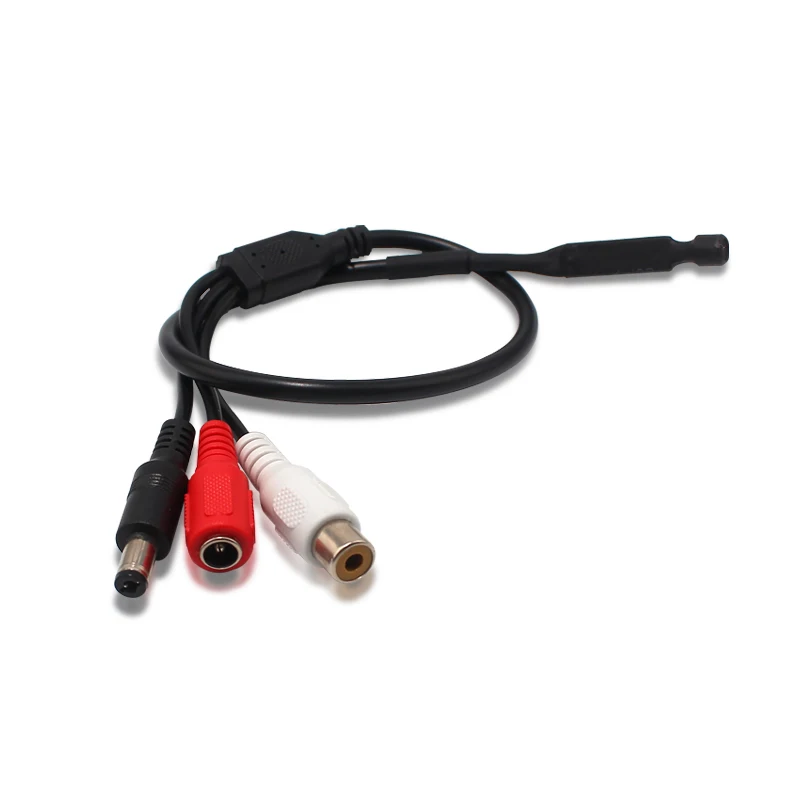 Accessories Concealed Miniature Noise Reduction High Sensitivity Fidelity Hidden Video Power Speaker For Camera Cctv Microphone