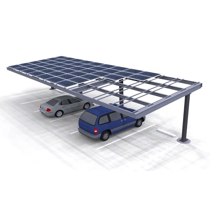 Solar Panel Carport Racking Solar Aluminum Parking Structure Solar PV Carport Mounting System PV Carport