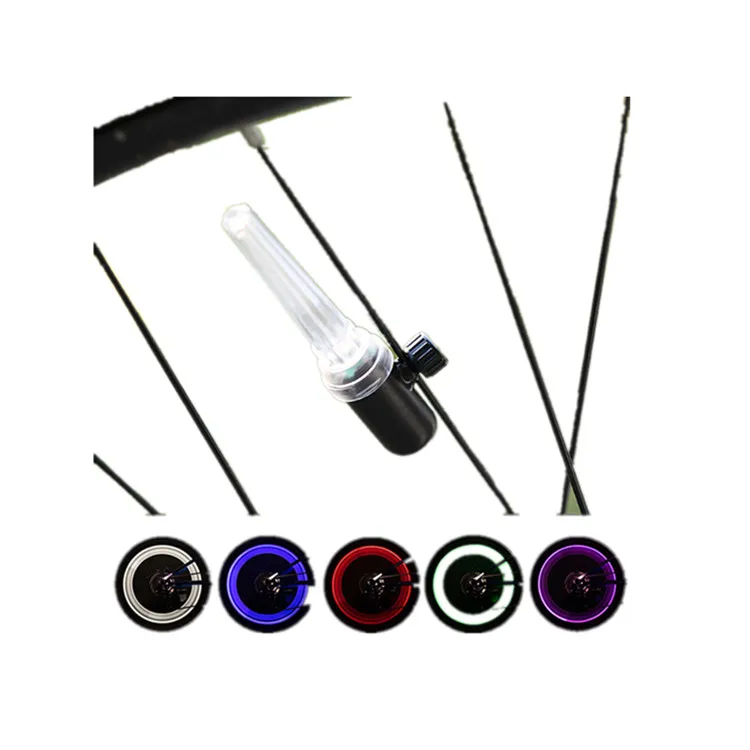 Bright USB Electric Bicycle Accessories Rechargeable Waterproof mini LED Wheel Light