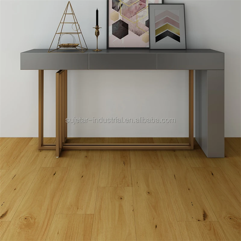 Peru Bolivia Promotion Rate Acoustic Backing Pad 4.5mm Thickness 0.3/0.5mm Wear Layer Spc Vinyl Tile Flooring