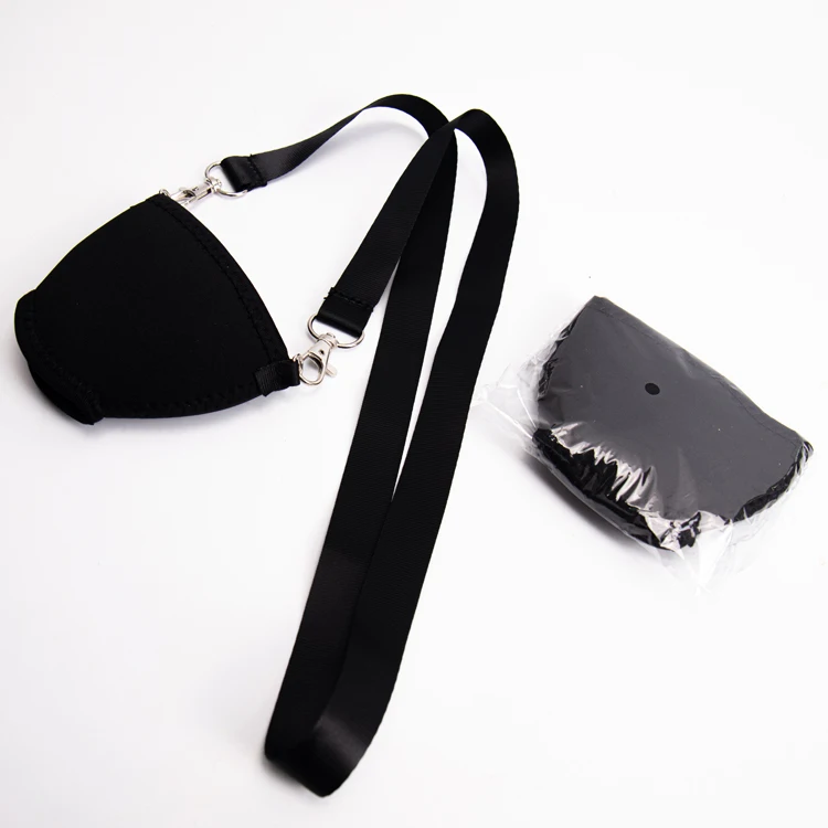 Fashion Blank Lanyard Custom Necklace With Wine Glass Holder