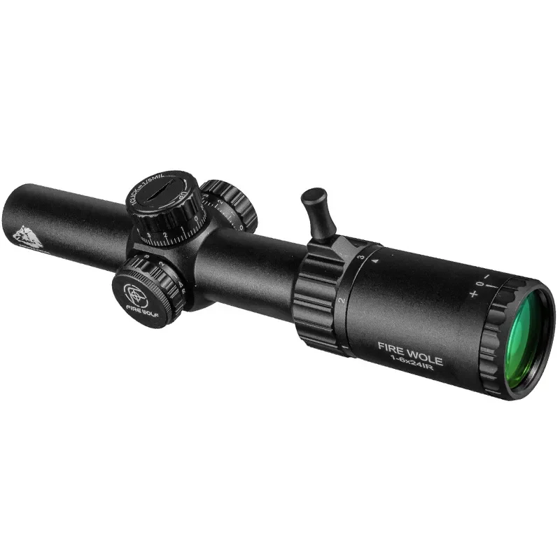 Огненный волк HD 1-6X24 стеклянный гравированный широкоугольный оптический прицел охотничий