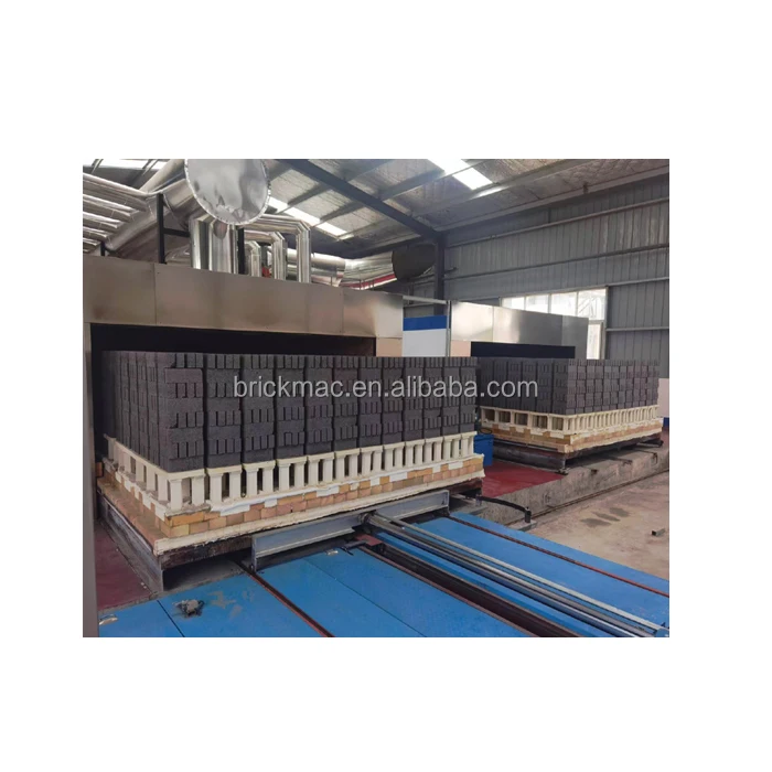 Energy Saving Industrial gas oven Tunnel Hollow Block Firing Automatic Furnace red Brick Making Machine