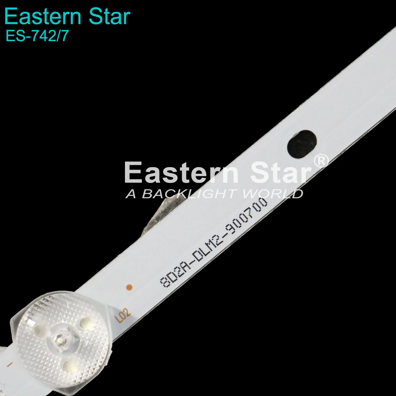 8D2A DLM2 900700 led tv backlight use for FOX 29 inch tv led bar 7 led 3v led strip