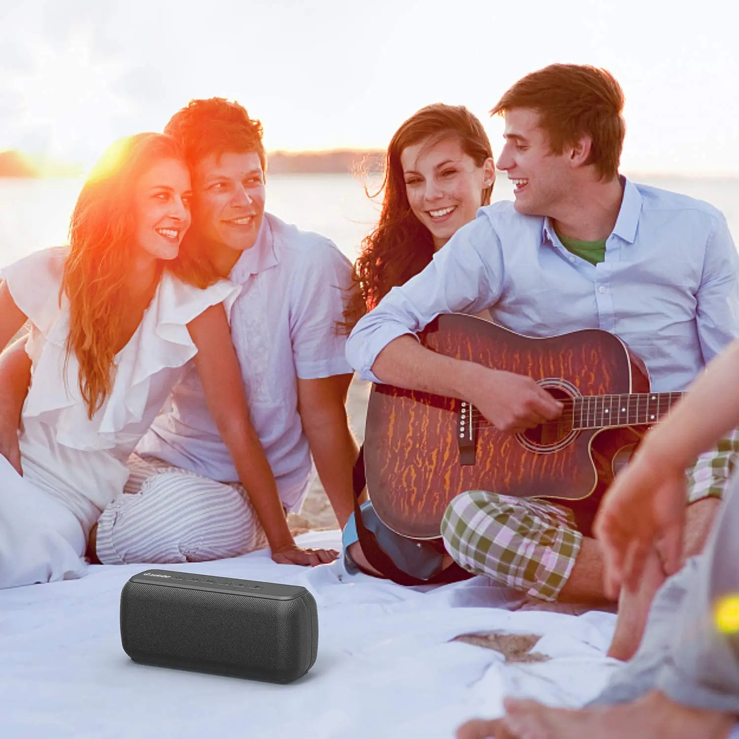 Europe and America portable mini party speaker wireless karaoke 50W BT home speaker