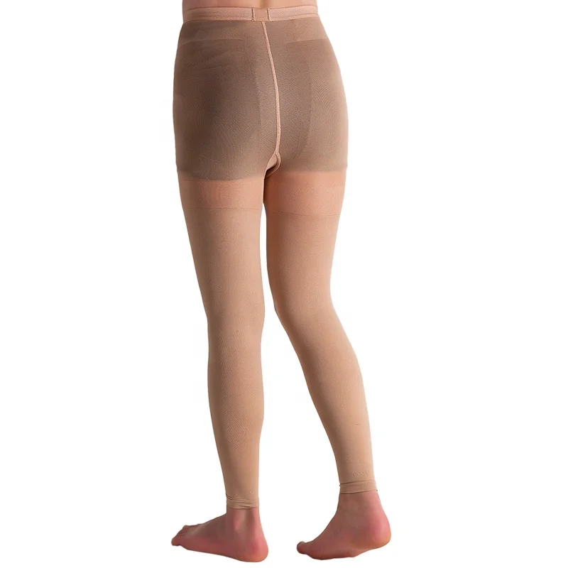 Factory large size medical tights/pantyhose graduates compression leggings 20-30mmHg leggings for varicose veins