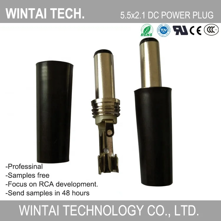 Wintai-Tech China dc plug Factory dc power plug dc male plug Manufacturer