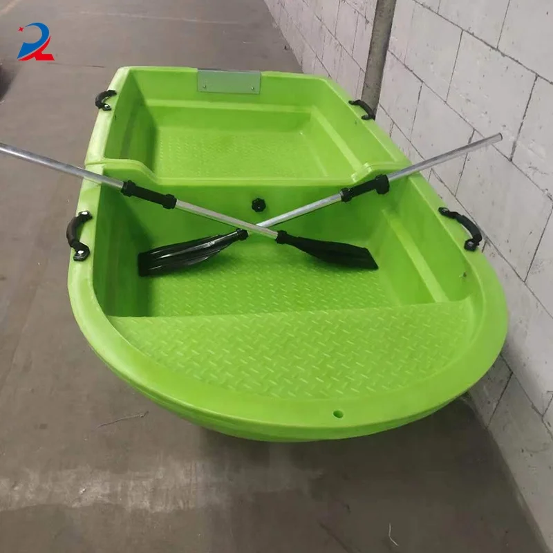 High Quality Cheap Small Double Deck Pe 2.2m Foldable Plastic Fishing Boats for sale