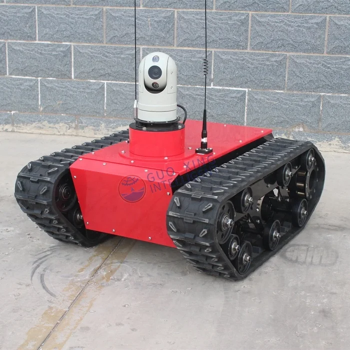 Лучшая цена 600T мини мобильный робот Платформа трек шасси для транспортировки
