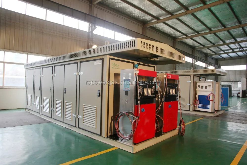 
Flexible CNG mobile refilling station for CNG daughter station 