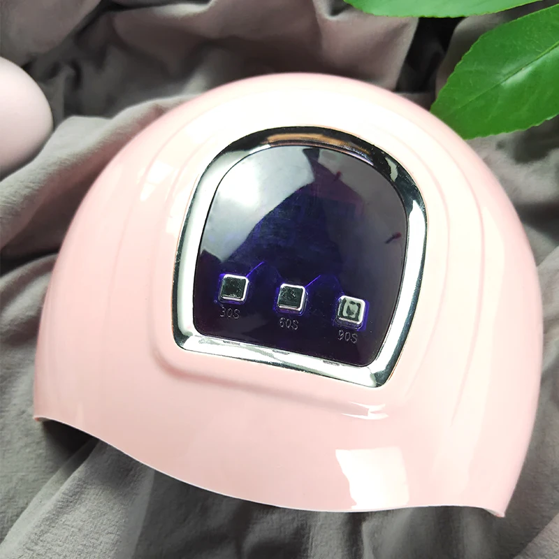 Ready to ShipIn Stock Fast Dispatch 54W Nail Grill Led Lamp No Black Hand Quick Dry Intelligent Sensing UV Nail Lamp