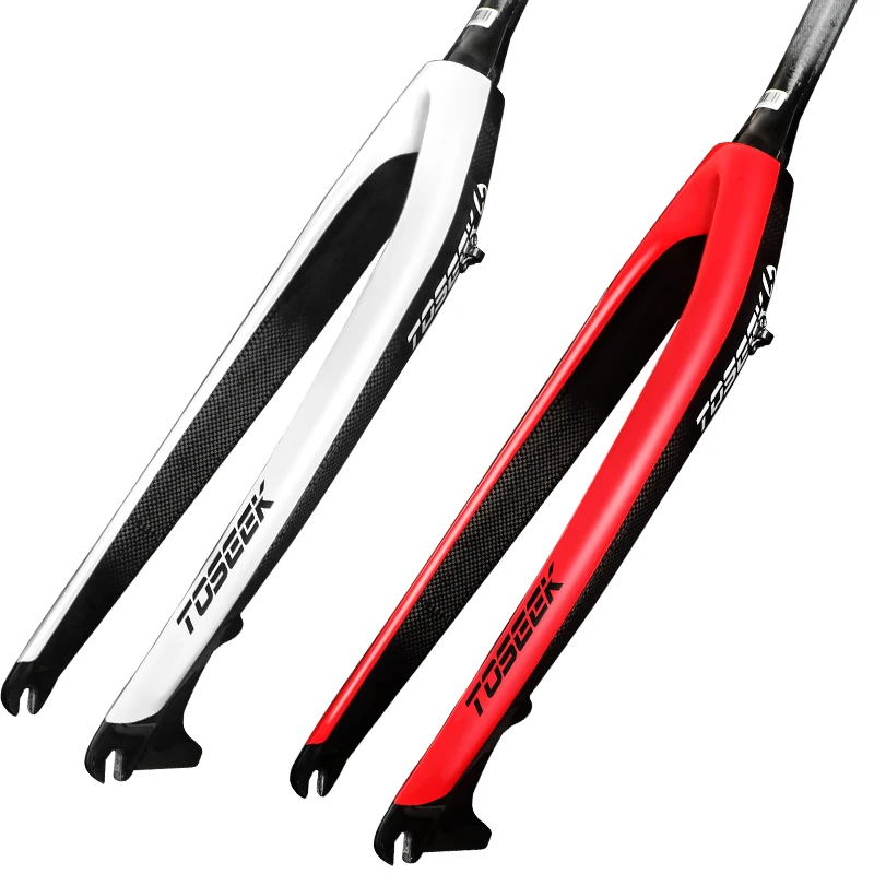 Велосипедная вилка Mtb Toseek springer вилка горный велосипед углеродное волокно Велосипедная вилка 27,5 29er вилки для 26 дюймов велосипеда