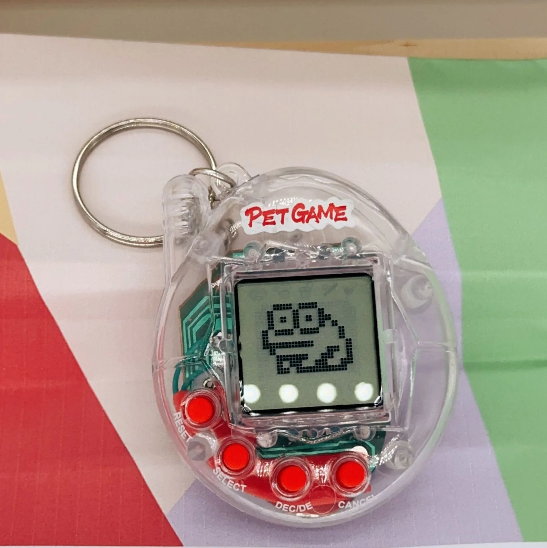 Детские Обучающие игрушки портативная игровая консоль электронные Tamagotchi оригинальный виртуальный питомец
