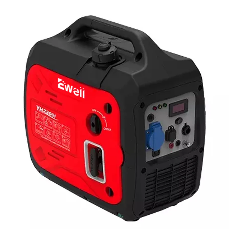 Ewell 1.8Kw Rated Power Generator Super 1.8kw Silent Portable Inverter Gasoline Generator