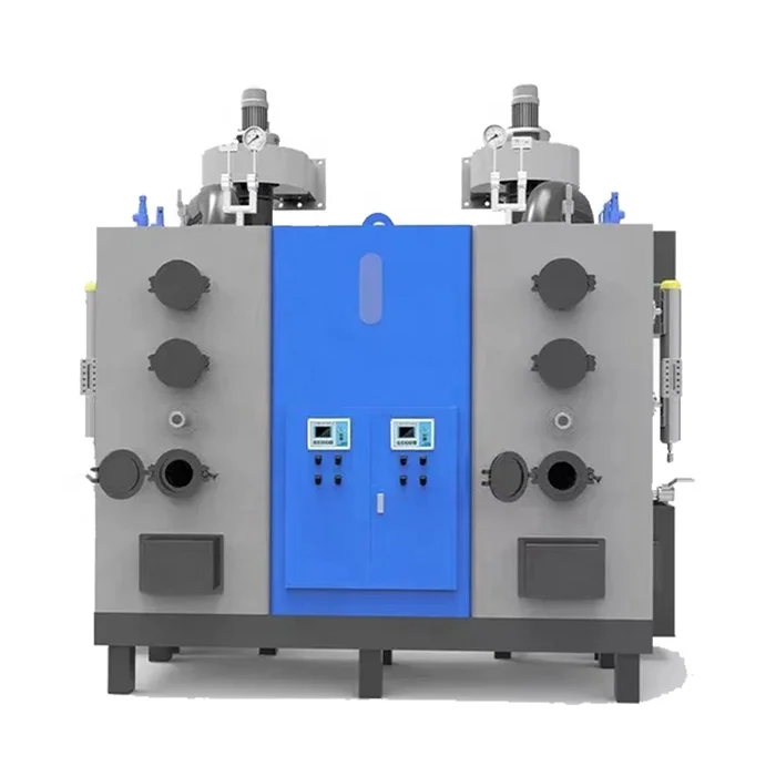 
High efficiency 0.6ton Breeding industry use Vertical Wood pellet Steam Boiler 