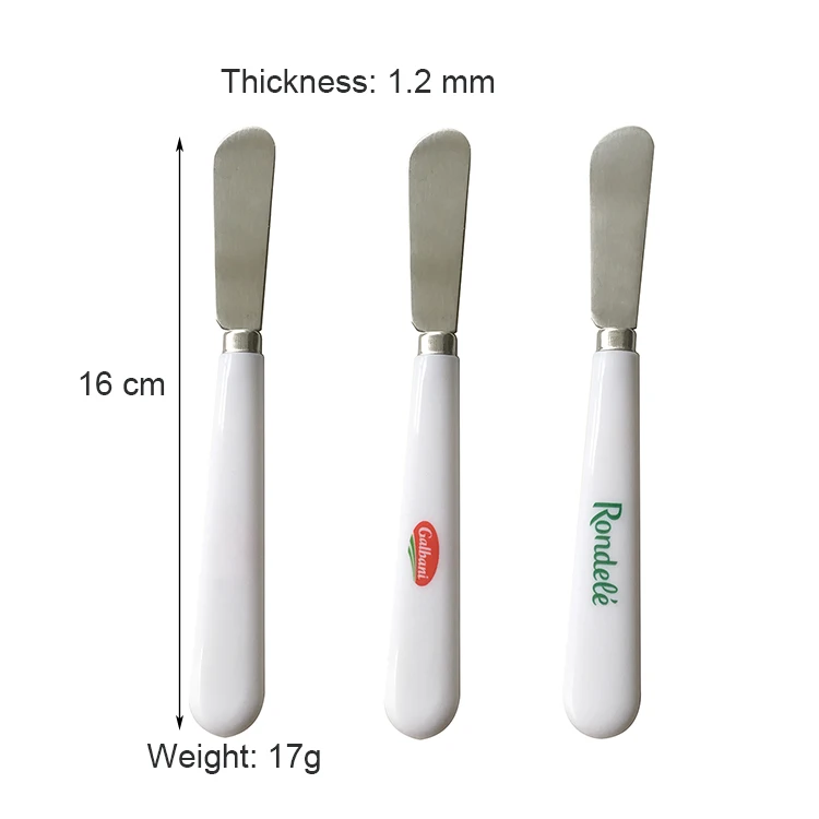 Wholesale kid Stainless Metal Butter Knife Utensil Cutlery Cheese Dessert Jam For Home Restaurant and Hotel